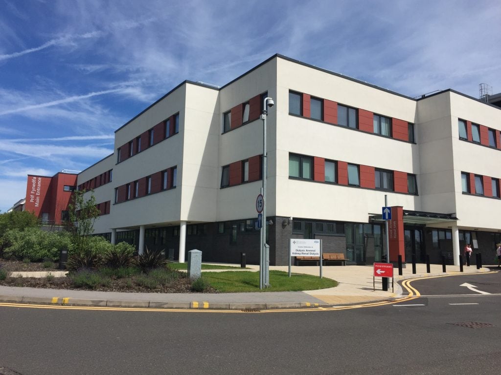 Morriston Hospital Redevelopment Case Study | SPS Envirowall